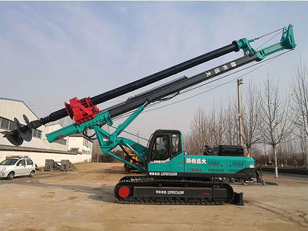 滕州市香蕉视频APP官网建築機械九一香蕉视频网站在打孔時遇到鋼筋籠浮起
